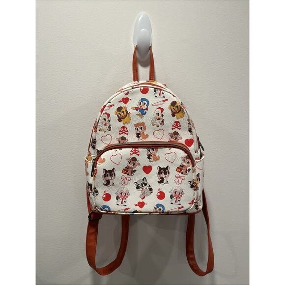 Funko Villainous Valentine Mini Backpack Kitsch Animal Alternative Loungefly - Picture 1 of 8